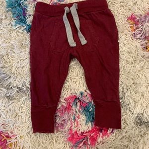 Mini mioche jersey skinny sweats 3-6 months